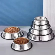 Premium Stainless Steel Pet Bowl - Shoply pets