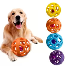 Natural Rubber Interactive Ball with Bell