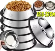 Premium Stainless Steel Pet Bowl - Shoply pets
