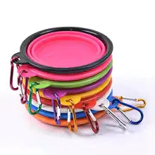 Collapsible Silicone Dog Bowl (1000ml) – Portable Travel & Outdoor Pet Bowl - Shoply pets