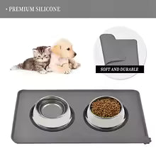 Slip Silicone Pet Feeding Mat for Dogs & Cats